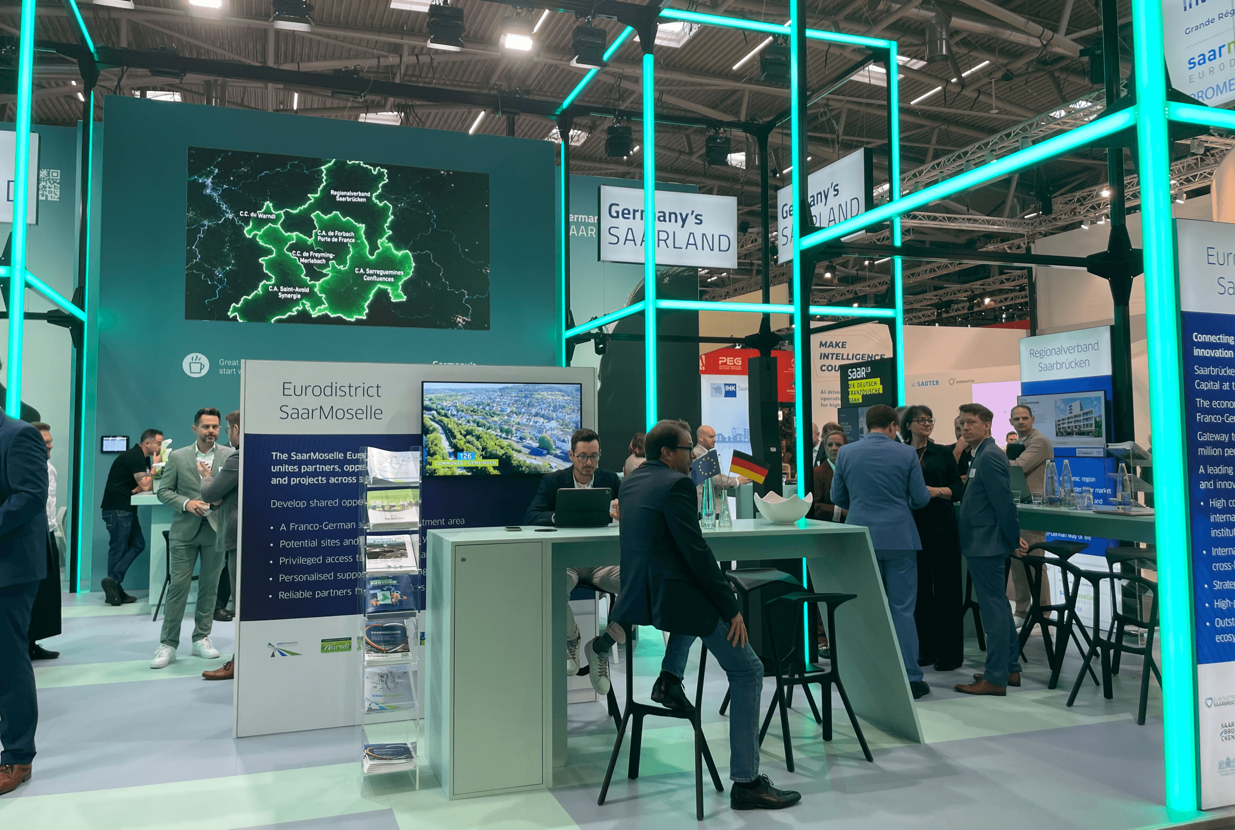 Stand collectif salon Expo Real 2026 Photo vue de face